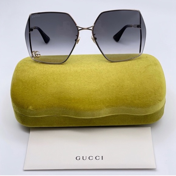GUCCI GG0817S 006 Square Sunglass - Picture 4 of 16